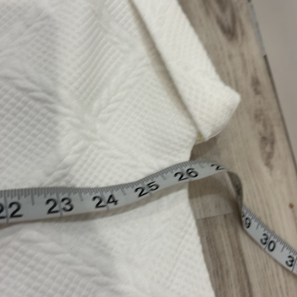 Talbots Cable Jaquard White and Green Women's dress size 3XP - Picture 3 of 7